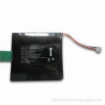 Customized Li-ion Battery Pack with 3.7V Voltage and F8 Date Code